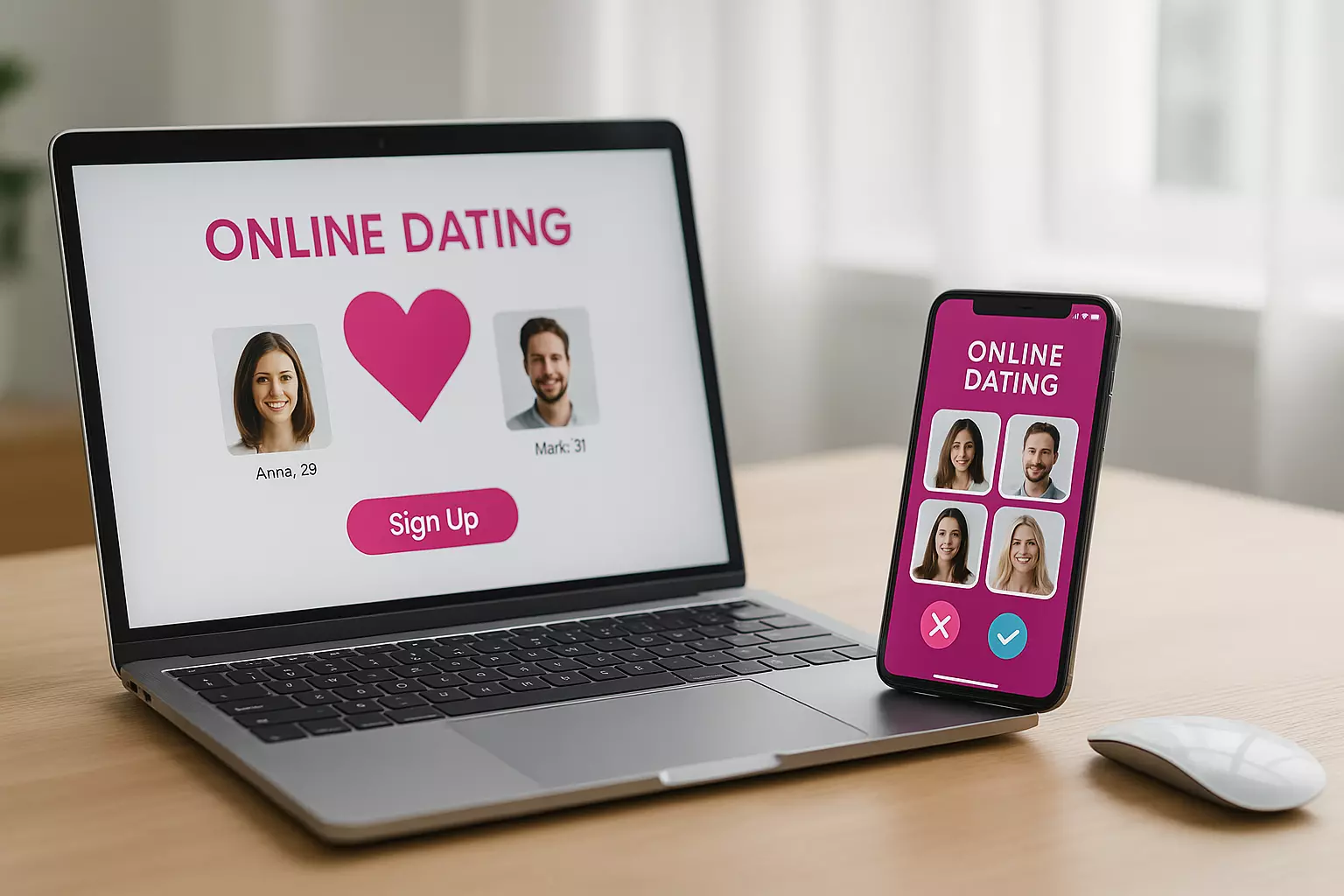 Aplicación y sitio web para swingers